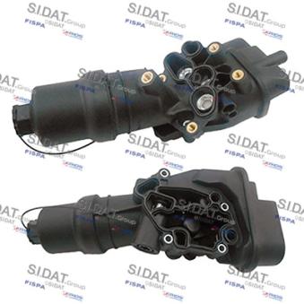 Boîtier, filtre à huile FISPA 83.2679 pour VOLKSWAGEN PASSAT 2.0 FSI - 150cv