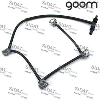 Tuyau, carburant de fuite FISPA OEM 6460702132