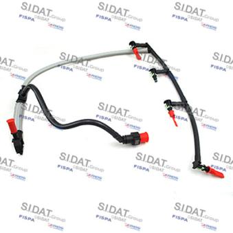 Tuyau, carburant de fuite FISPA OEM 1761932 Tuyau, carburant de fuite FISPA OEM 1761932