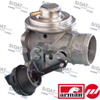Vanne EGR FISPA 83.621AS pour AUDI A3 1.9 TDI - 110cv