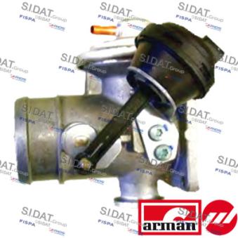 Vanne EGR FISPA 83.740AS pour VOLKSWAGEN TRANSPORTER - COMBI 2.5 TDI - 151cv