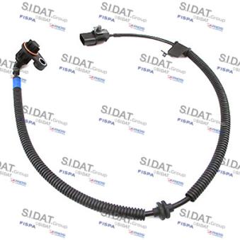 Capteur, vitesse de roue arrière gauche FISPA 84.1488