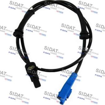 Capteur, vitesse de roue FISPA OEM 9651969380