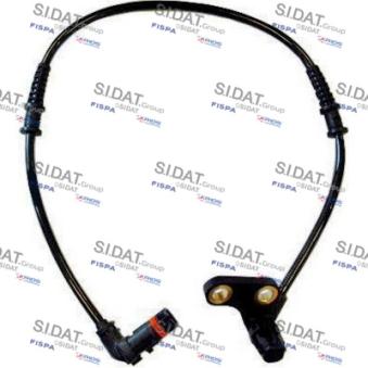Capteur, vitesse de roue avant gauche FISPA OEM 1705400817