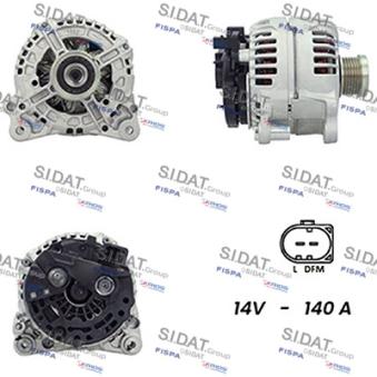 Alternateur FISPA OEM 03C903023AX Alternateur FISPA OEM 03C903023AX