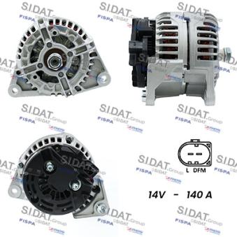 Alternateur FISPA OEM 504057813