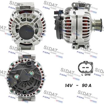 Alternateur FISPA OEM 074903025K Alternateur FISPA OEM 074903025K