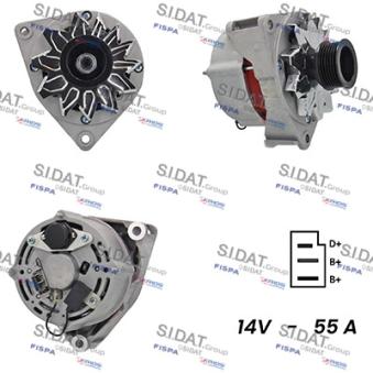 Alternateur FISPA OEM 0081548902 Alternateur FISPA OEM 0081548902