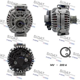 Alternateur FISPA OEM A0131541102