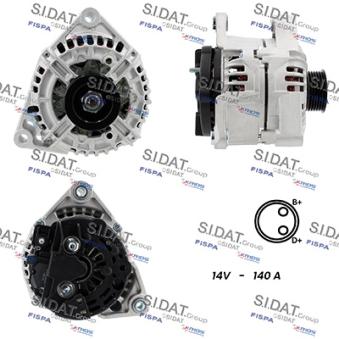 Alternateur FISPA A12BH0635A2