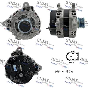 Alternateur FISPA OEM 04L903023HX Alternateur FISPA OEM 04L903023HX