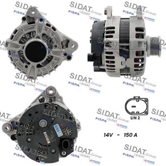 Alternateur FISPA OEM 9A160301801