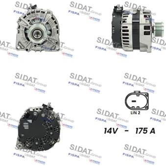 Alternateur FISPA OEM A0009063822