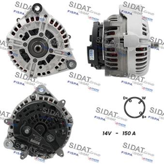 Alternateur FISPA OEM 01182040