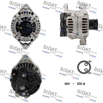 Alternateur FISPA OEM 93189268
