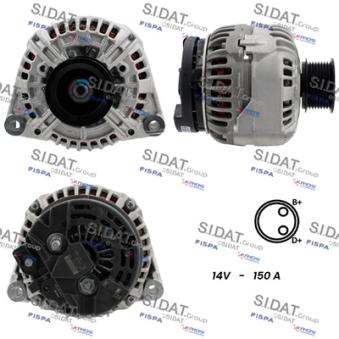 Alternateur FISPA OEM RE218703 Alternateur FISPA OEM RE218703