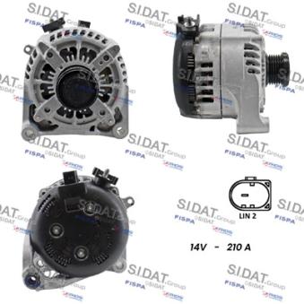 Alternateur FISPA OEM 7605479