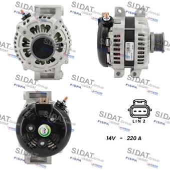Alternateur FISPA OEM P04801835AB