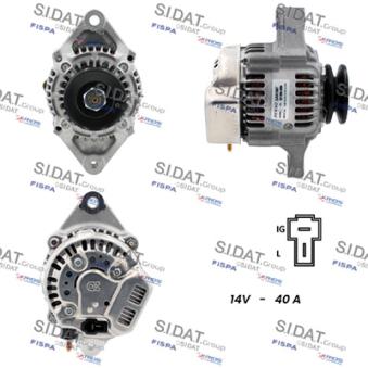 Alternateur FISPA OEM 1758064010 Alternateur FISPA OEM 1758064010