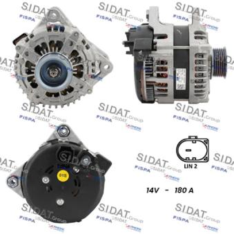 Alternateur FISPA OEM 06E903024NX Alternateur FISPA OEM 06E903024NX