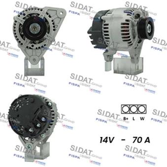 Alternateur FISPA OEM 95FF10300AA