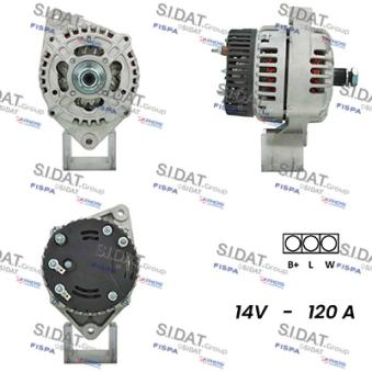 Alternateur FISPA OEM 836666039