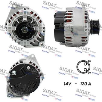 Alternateur FISPA OEM 5702C0