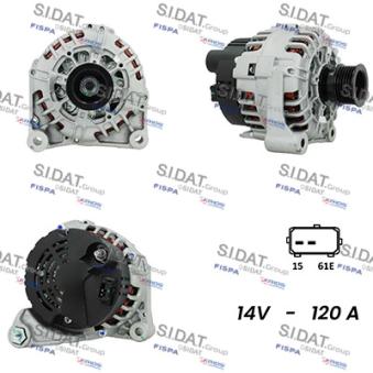 Alternateur FISPA OEM 7831436 Alternateur FISPA OEM 7831436