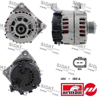 Alternateur FISPA OEM 12318509023