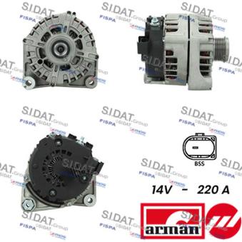 Alternateur FISPA OEM 12318507625