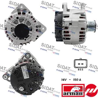 Alternateur FISPA OEM A2TX0481