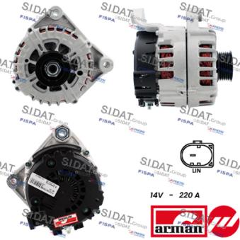Alternateur FISPA OEM 8570675 Alternateur FISPA OEM 8570675