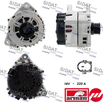 Alternateur FISPA OEM A0141541002 Alternateur FISPA OEM A0141541002