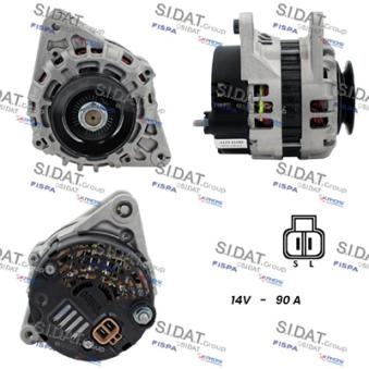 Alternateur FISPA OEM 6675292