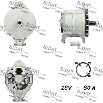 Alternateur FISPA [A24BH0145A2]