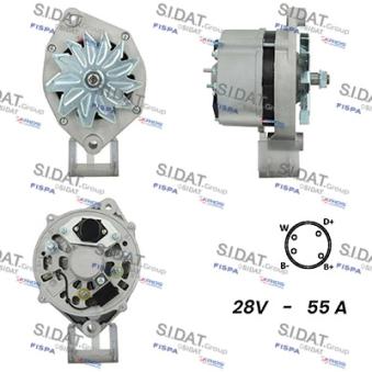 Alternateur FISPA OEM 5003090