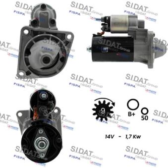 Démarreur FISPA OEM 46522234 Démarreur FISPA OEM 46522234