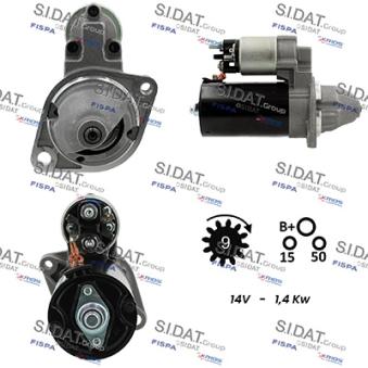 Démarreur FISPA OEM 12417505979 Démarreur FISPA OEM 12417505979