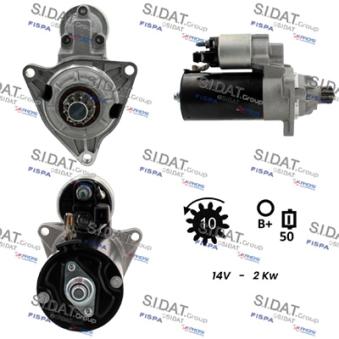 Démarreur FISPA OEM 02B911023M Démarreur FISPA OEM 02B911023M