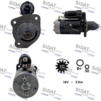 Démarreur FISPA [S12BH0376A2]