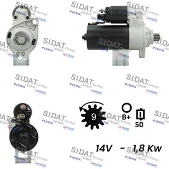 Démarreur FISPA OEM 085911023A Démarreur FISPA OEM 085911023A