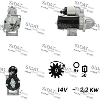 Démarreur FISPA OEM 38522238F