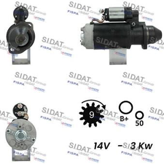 Démarreur FISPA OEM 61100090002