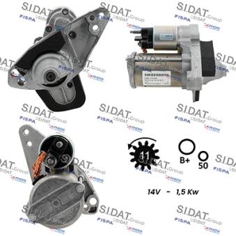 Démarreur FISPA OEM M0TD0372ZE