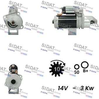 Démarreur FISPA [S12BH0704A2]