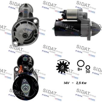 Démarreur FISPA [S12BH0888]