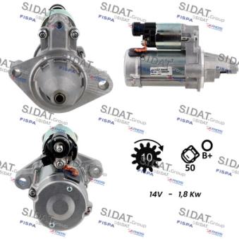 Démarreur FISPA OEM DU4V6 Démarreur FISPA OEM DU4V6
