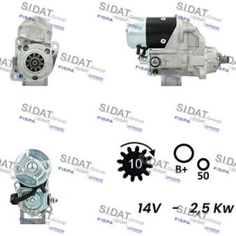Démarreur FISPA [S12DE0712A2]