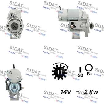 Démarreur FISPA [S12DE0718A2]
