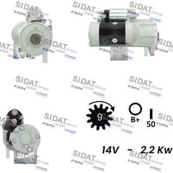Démarreur FISPA OEM S13558